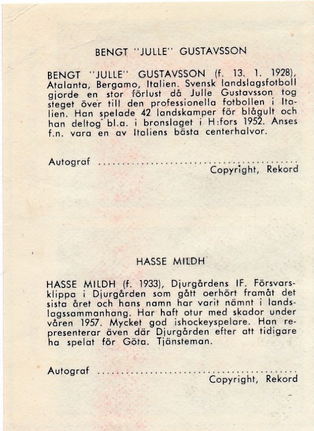 Julle Gustavsson d